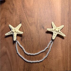 Starfish hair accessories
